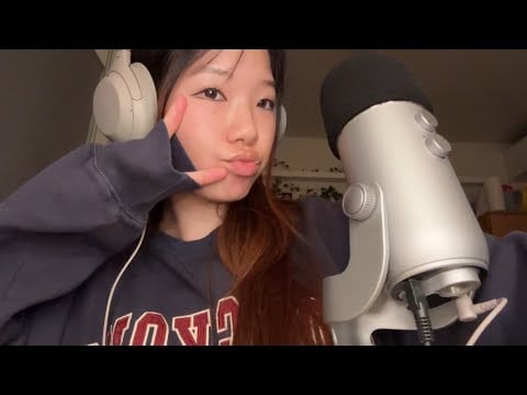 guess the silent word ASMR ★ inaudible trigger words, mouth sounds, rambles!