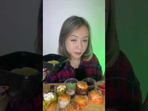 АСМР Итинг Чука * ASMR Eating Chuka 🍱