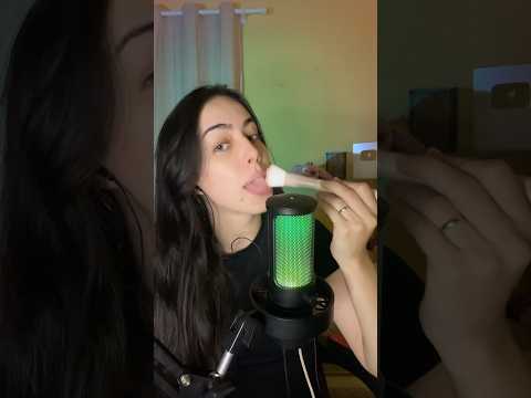 Spit painting com pincel #foryou #fy #asmr