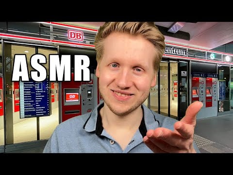 ASMR | Deutsche Bahn Mitarbeiter bucht deine Züge! (Roleplay)