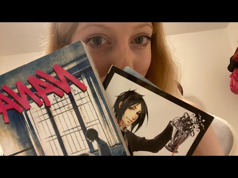 (asmr) showing you my book collection