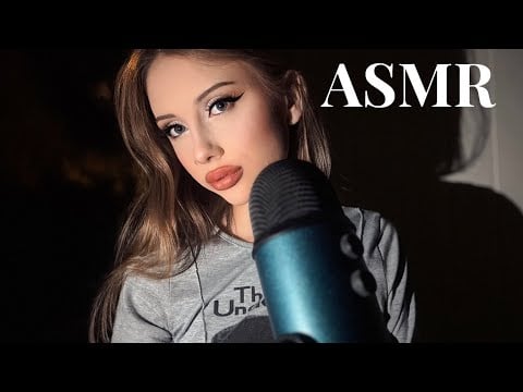 АСМР пишу ТВОЕ ИМЯ СЛЮНКОЙ 🩵🪽 | ASMR SPIT PAINTING 🩵🪽