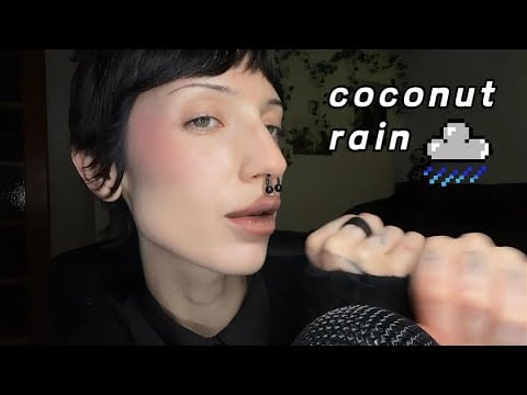 Coconut Rain ASMR 💆🏻🌧️ — Layered