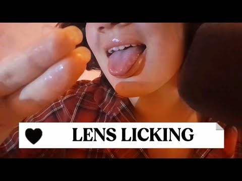 ASMR | Te Pinto la Carita Con Lens L1ck1ng ( Sticky Mouth Sounds ) | Soft Spoken