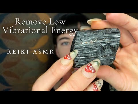 Reiki ASMR ~ Low Vibrational Energy Removal | Plucking away Negativity | Energy Healing