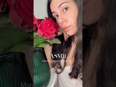 ASMR Morning skincare routine ❤️ #asmr #asmrvideo #relax #asmrtriggers #asmrsounds #