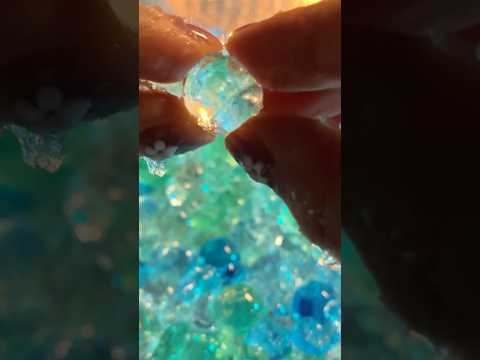 gel ball🩵🫧 #asmr #asmrsounds #shorts #relxing