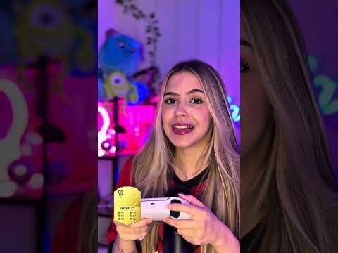 ASMR MONTANDO CARTAO FIFA DO MEU SEGUIDORES