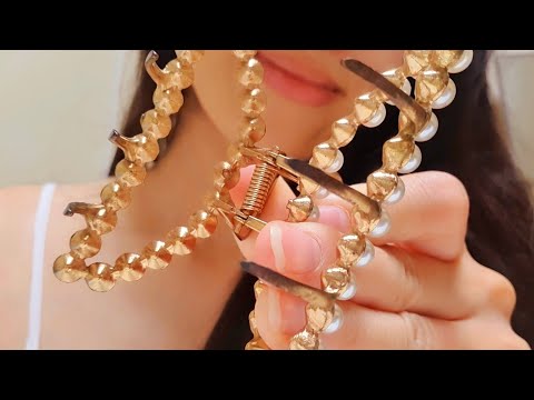 ASMR Can't Sleep For 1second?  💤 random triggers, camera lens tapping, face touching, hair clipping