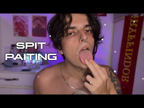 ASMR Spit Paiting On You 💦💦