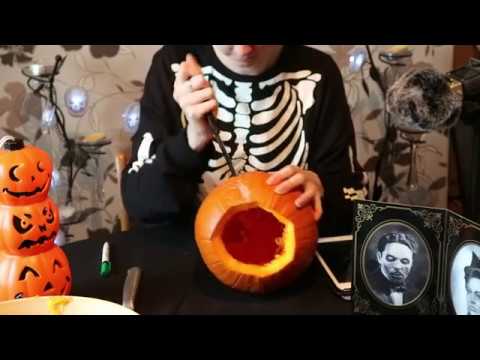 ASMR Pumpkin Carving