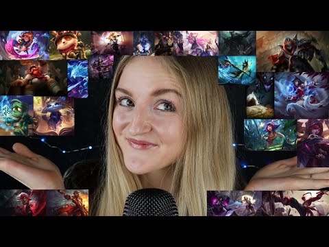 ASMR | Die Namen aller LEAGUE of LEGENDS Champions | Triggerwords & Whispering ✨ | ASMR Reliya