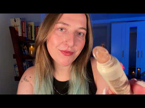 ASMR Best Friend Does Your Makeup & Hair 💕 (Cozy + Friendly)