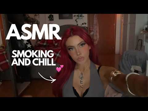 ₊˚⊹♡ ASMR - SMOKING AND CHILL✨💗 ENG - ITA