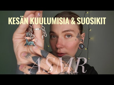 Höpöttelen kesän kuulumisia + suosikit  ASMR Suomi