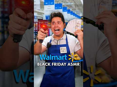 ASMR Black Friday Walmart Shopping Spree
