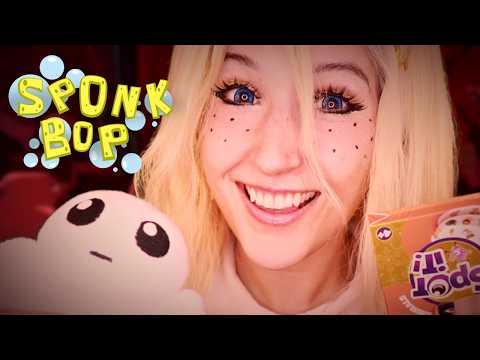 SPONGEBOB ASMR 💥How TOUGH are You? 💪 Proving I'm NOT a Bubble Blowin' Baby at the Rusty Harpoon