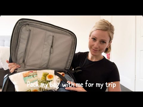 ASMR Pack with Me For My Trip 💼 (Soft Spoken)