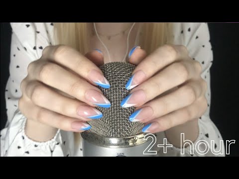ASMR 2 HOURS Sleep Treatment Mic Scratching (No Talking)