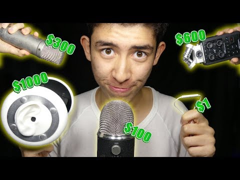 $1 Microphone VS $1,000 Microphone ASMR