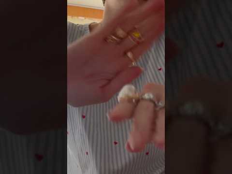 ASMR звуки колец 💍 #asmr #асмр