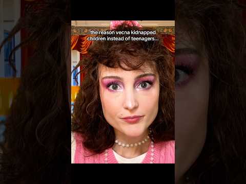 why vecna kidnapped kids and not teenagers... #strangerthings