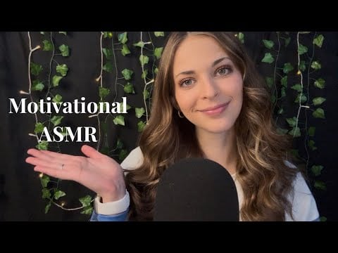 Motivational ASMR For Comfort, Confidence, and Peace 💙