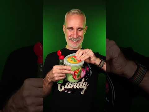 Trying Pickle Flavored Soda and Pickle Powder #weirdcandy #asmrcandy