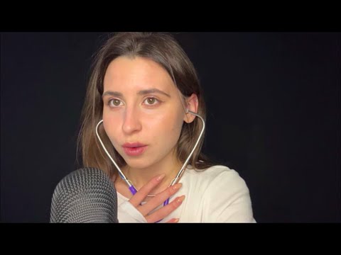 ASMR: Nurse Listens To Your Heart - Health Examination With Tingly Triggers