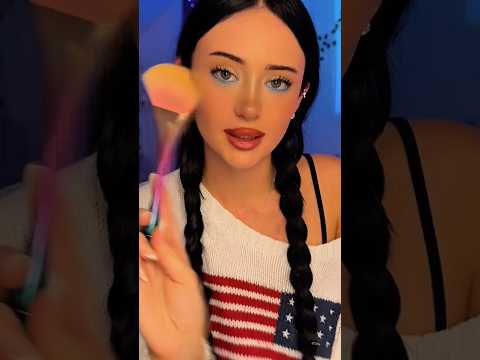 Fake Makeup Application ASMR 💋 #asmr #makeup #mouthwhisper #pretendplay