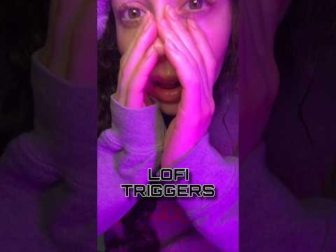 ASMR LOFI TRIGGERS #asmr #mouthwhisper #asmrtriggers #shorts