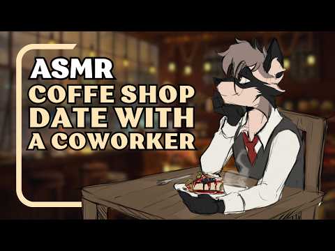 [Furry ASMR] Coffee Shop Date with a Coworker (and a Movie!) | Valentine's Day Special 🤍