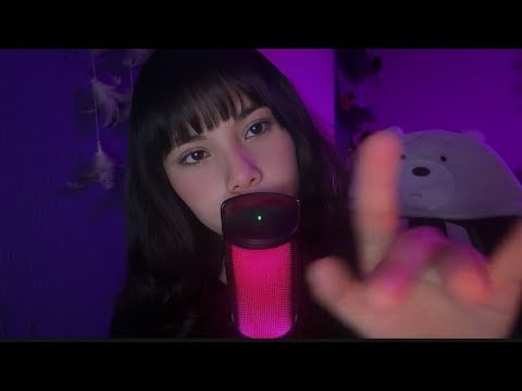 asmr ✰ spit painting inaudible y mouth sounds 