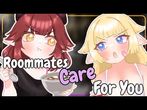[FF4M] Tsundere Roommates Argue Over Who Takes Care of You While You're Sick