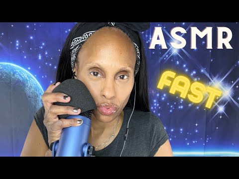 ASMR Fast and Aggressive Tapping and Mouth Sounds