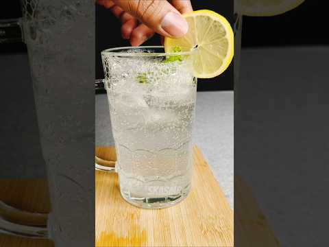 Easy and Simple Lemon Soda🍋👍 | SKASMR #shorts #youtubeshorts #recipe #lemonade #asmr
