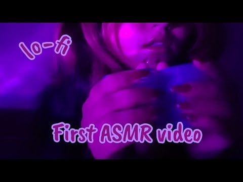 Trying ASMR | Relaxing and Tingly Scratching  | #asmr #firstvideo #relax #lofi #lofiasmr #scratching