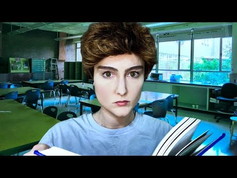 ASMR 🍎 Edward Cullen is Your Class Partner in Biology (ASMR Twilight Roleplay)