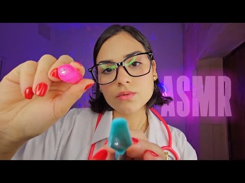 ASMR EXAME MÉDICO | ROLEPLAY EXAME ADMISSIONAL👩‍⚕️