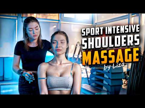 ASMR Sport Intensive Shoulders Massage by Liza