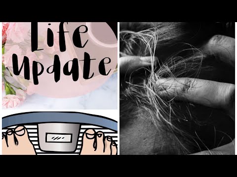 ASMR: life update, vikt, plugg, ångest, sjukdom