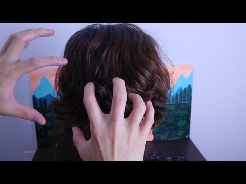 Aggressive Head Massage ASMR! | Binaural Scratching