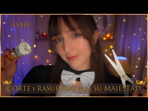 ⭐ASMR Barbería REAL [Sub] Corte de Cabello y Rasurado para MI SEÑOR