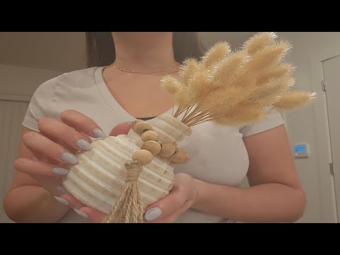 ASMR Tapping, Scratching & Touching Decor (No Talking)