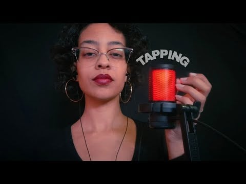 ASMR | TAPPING NO MICROFONE + SONS DE BOCA 🎙💤