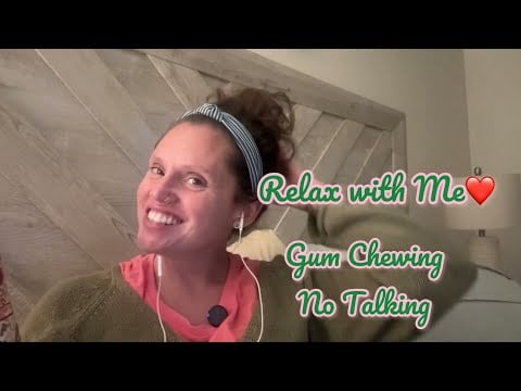 ASMR - Relax with Me! 😎Extra Gum Chewing - No Talking (Requested)