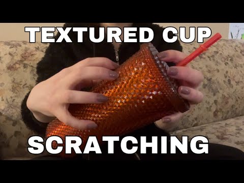 ASMR | Textured Cup Scratching | Fast and Aggressive | Lofi | No Talking