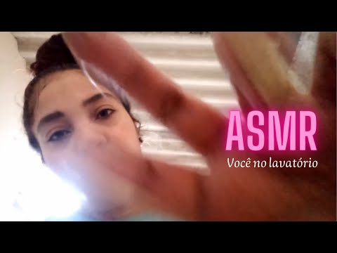 ASMR Tratamento em seu cabelo: Lavando, hidratando e condicionando