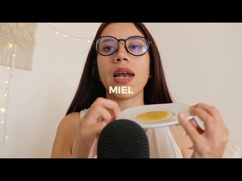 ASMR comiendo miel de abeja 🍯