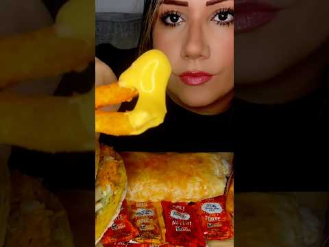 Taco Bell Nacho Cheese Fries #asmr #fries #food #shorts